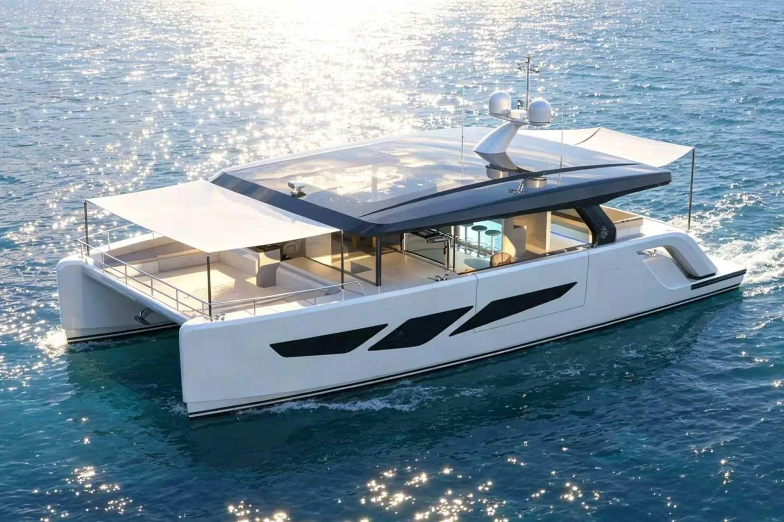 Catamaran Diamond yachts p55 power catamaran usato - foto 1