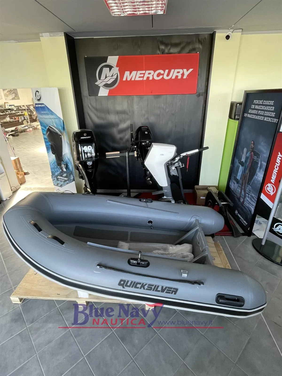 Quicksilver Inflatables Alu rib 270 - 420 gommoni tender gebraucht - Foto 1