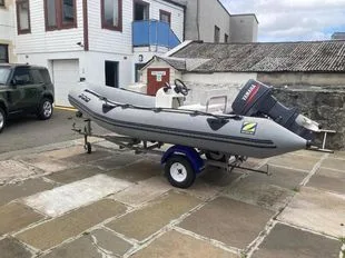 Zodiac PRO 470 RIB, 40HP YAMAHA, ROAD TRAILER gebraucht - Foto 1