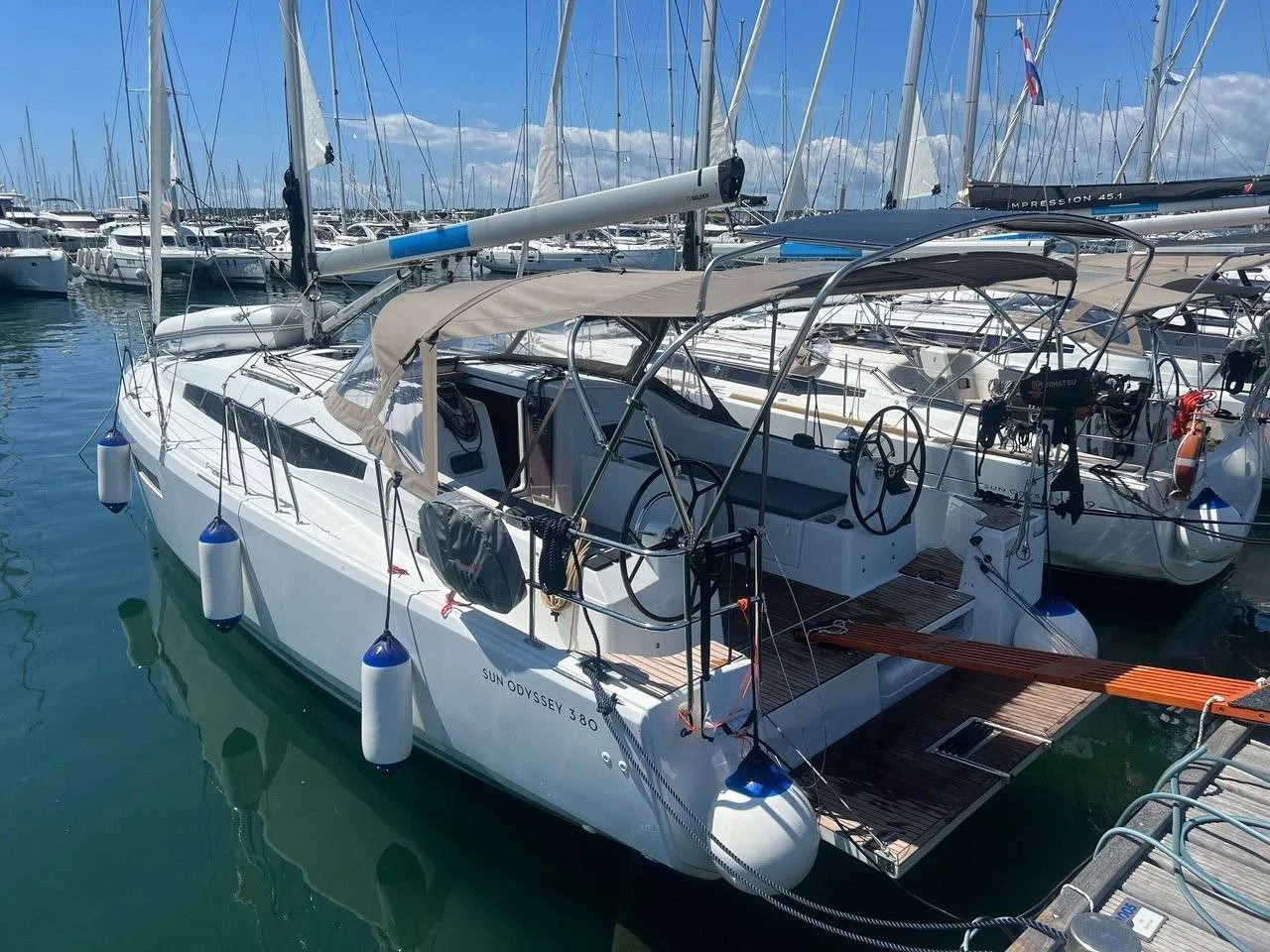 Jeanneau SUN ODYSSEY 380 d'occasion - photo 1 Jeanneau SUN ODYSSEY 380 d'occasion - photo 1