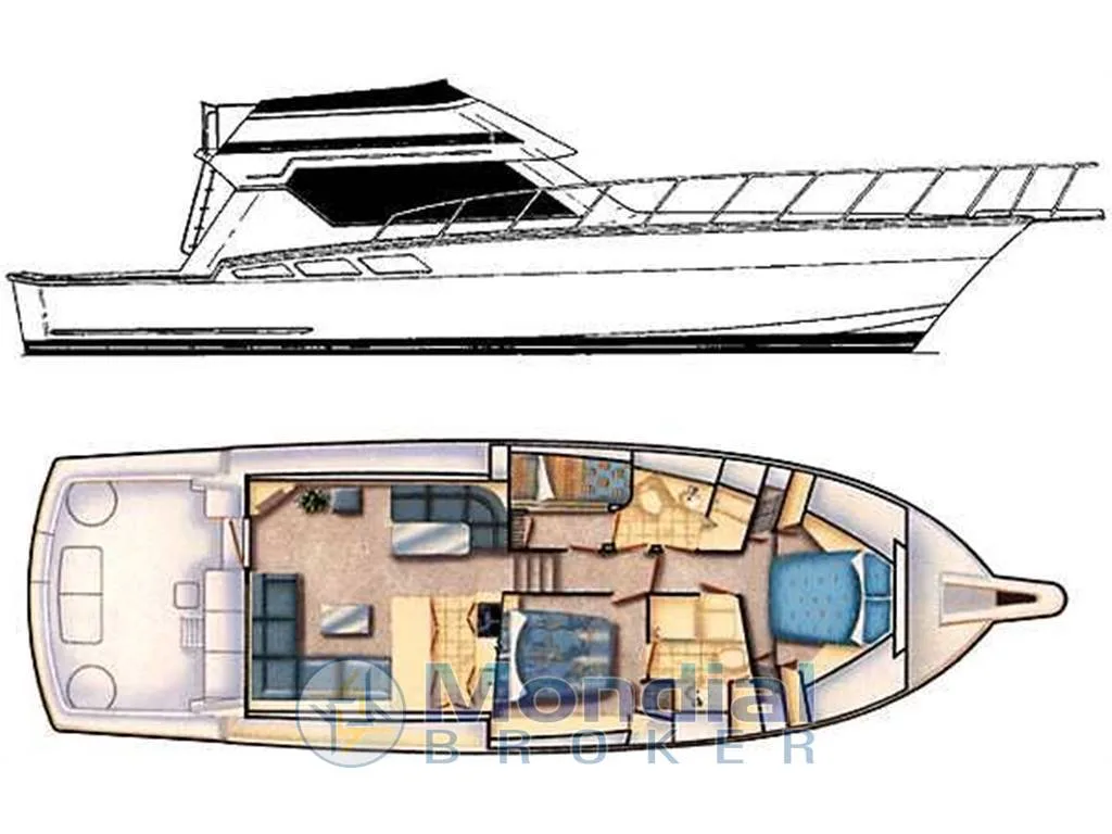 Hatteras 50 Convertibile used - photo 1