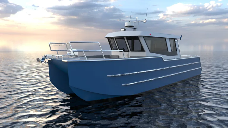 Bering Marine BM36 FC Bow Ramp