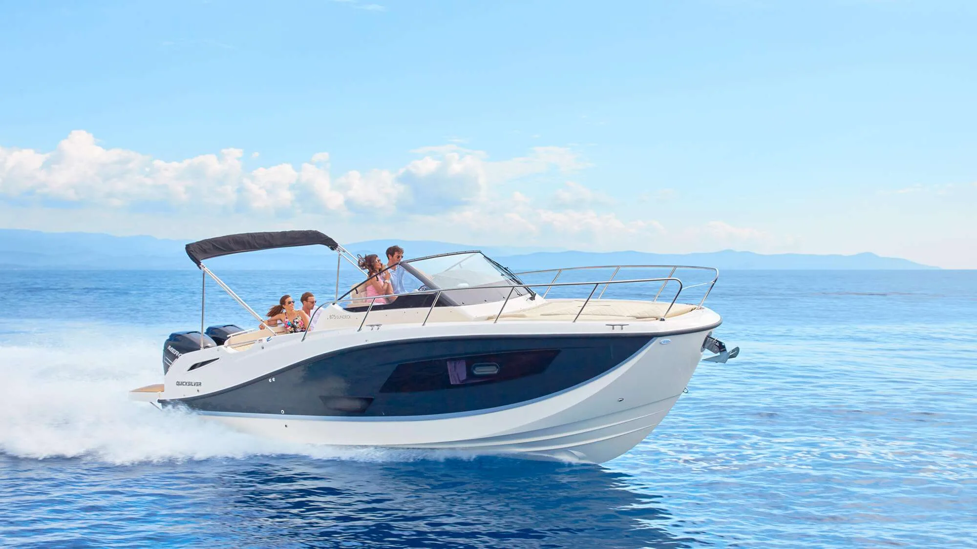 Quicksilver ACTIV 875 SUNDECK used - photo 1