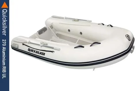 Quicksilver Inflatables 270 Aluminium RIB PVC Ultra Light usato - foto 1