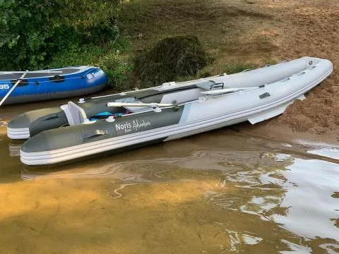 NorisBoat Adventure Schlauchboot Kanu 450 used - photo 1