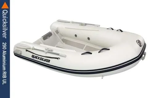 Quicksilver Inflatables 290 Aluminium RIB PVC Ultra Light usato - foto 1