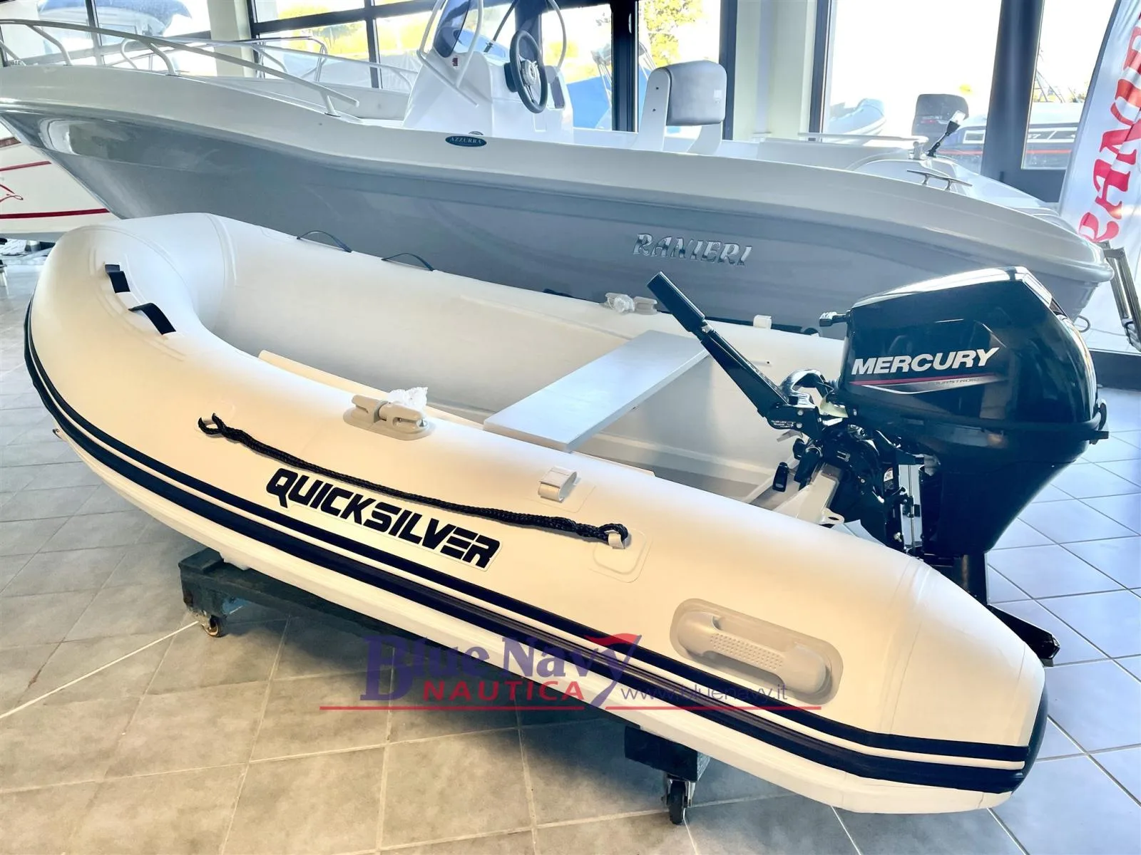 Quicksilver Tender di 2,7mt - alu rib 270 used - photo 1