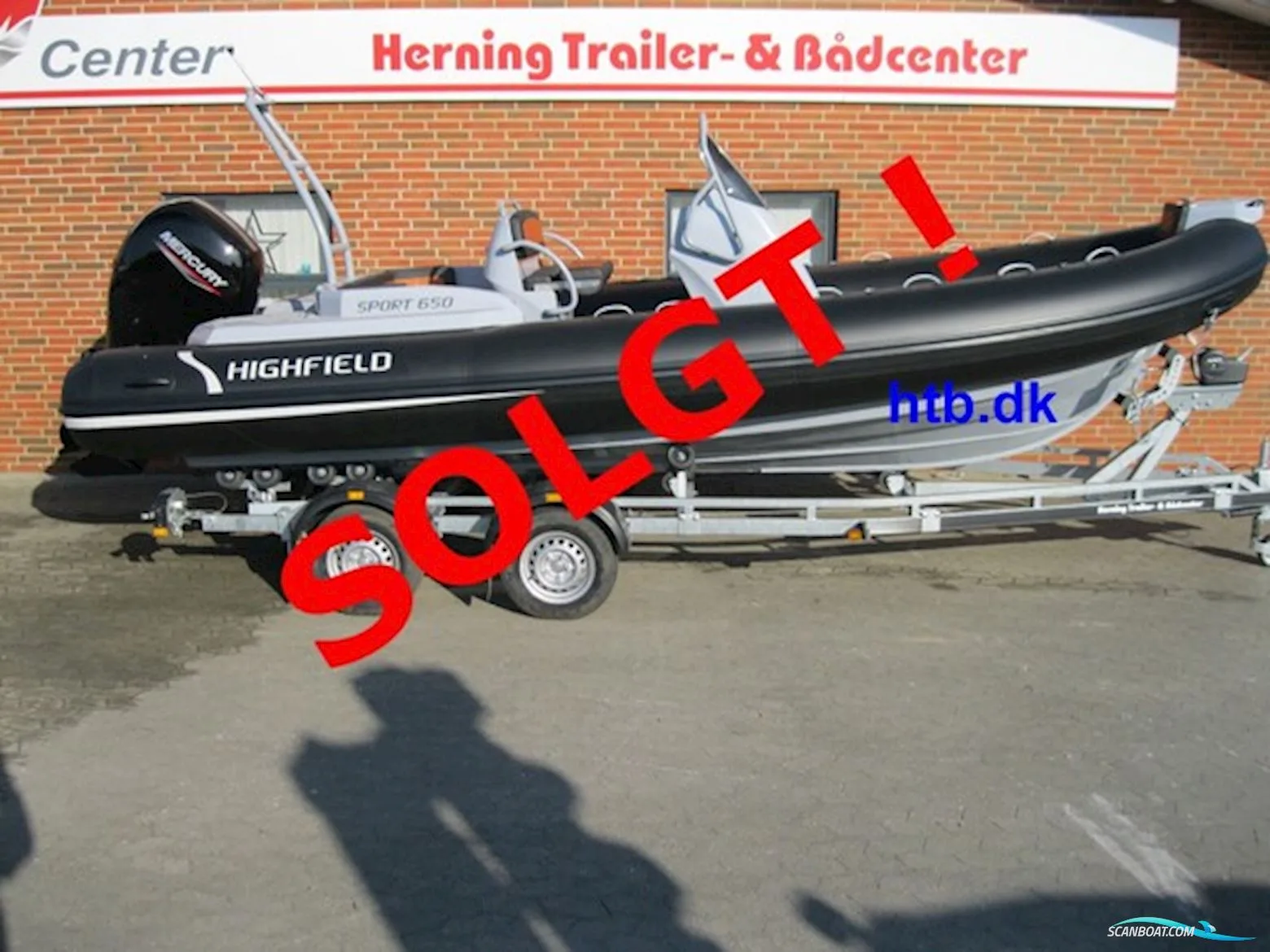 Highfield 650 Sport m/Mercury F150 hk XL Efi 4-Takt - Solgt ! d'occasion - photo 1