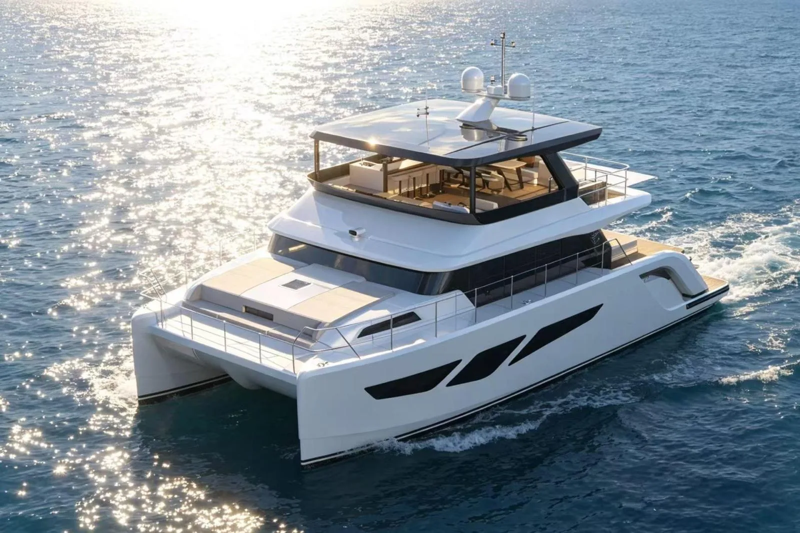 Catamaran F55 ultra usato - foto 1
