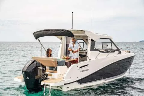 Quicksilver 705 Weekend + Mercury F150 SUR COMMANDE gebraucht - Foto 1