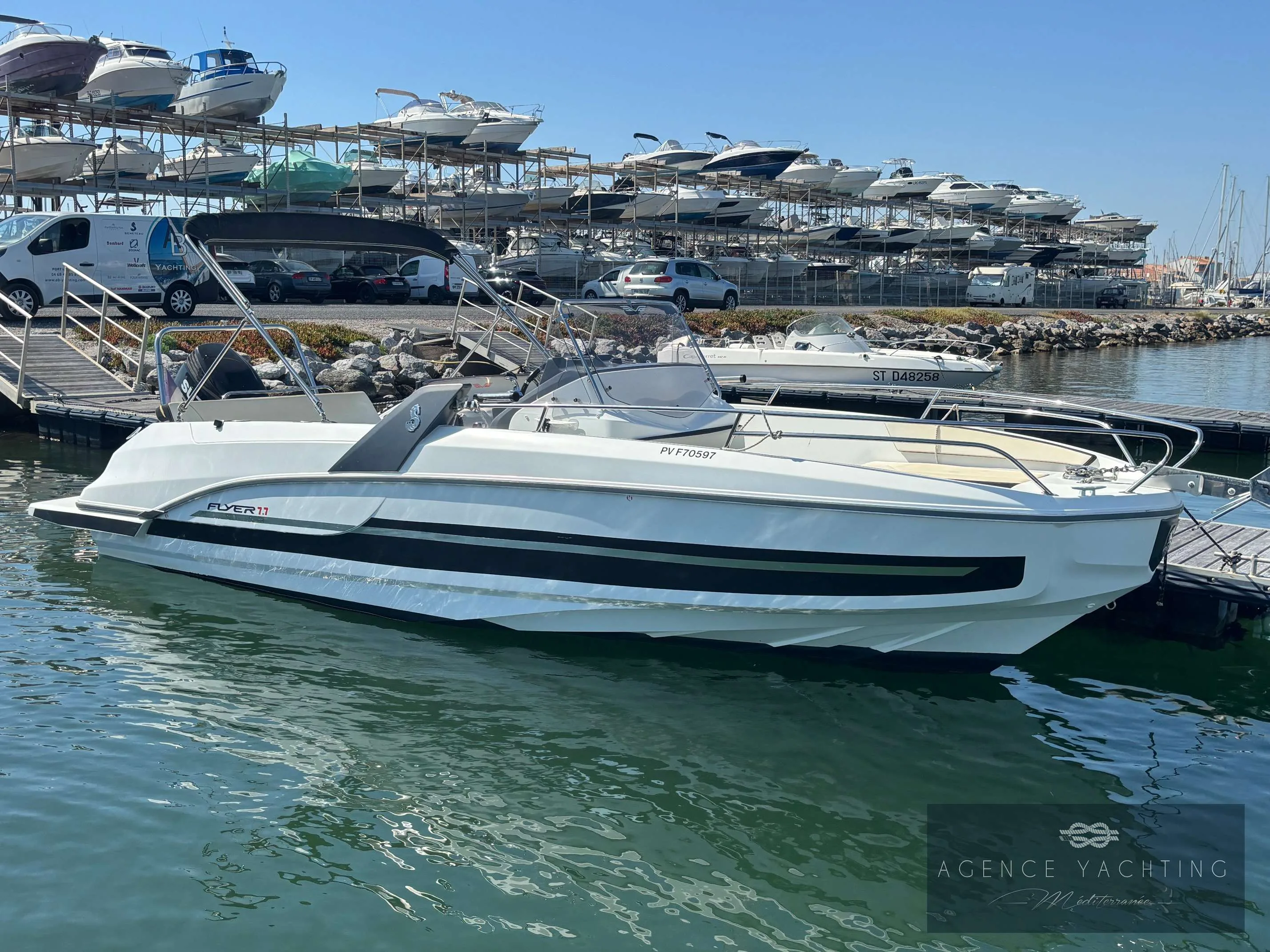 Beneteau FLYER 7.7 SPACEDECK usato - foto 1
