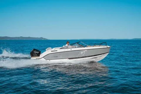 Quicksilver 675 Cruiser LUXE EDITION + Mercury F150 gebraucht - Foto 1
