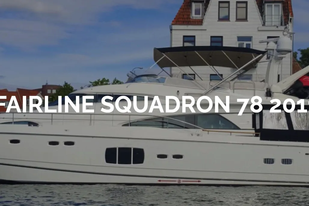 Fairline Squadron 78 used - photo 1