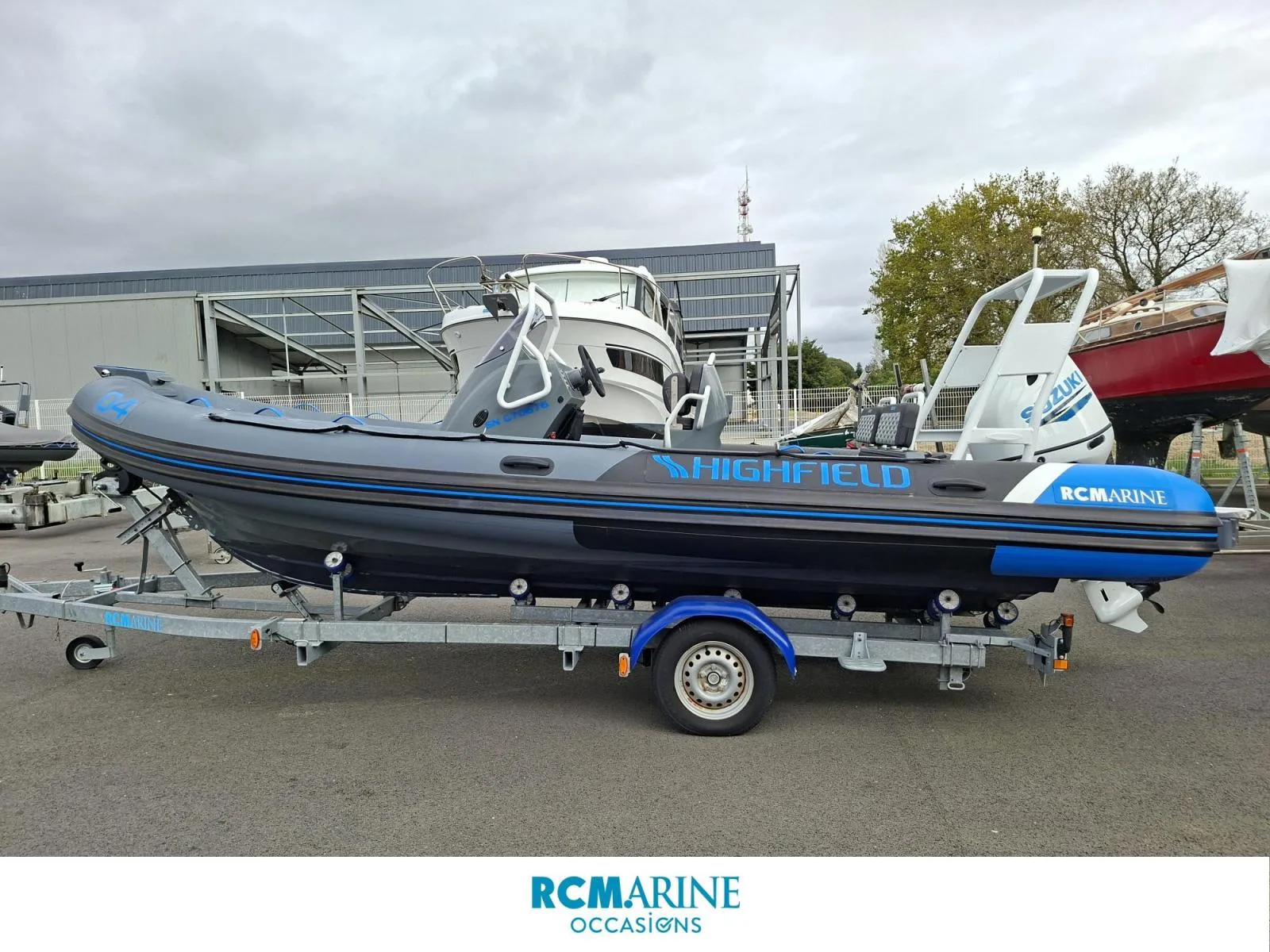 Highfield Patrol 600 rcmarine used - photo 1