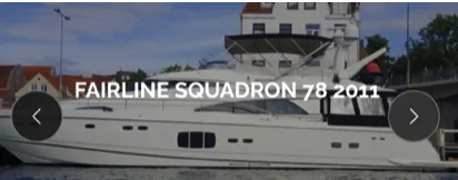 Fairline Squadron 78 used - photo 1
