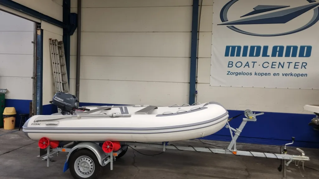 Zodiac Cadet 350ALU met Yamaha F6 en Trailer (zéér gebraucht - Foto 1