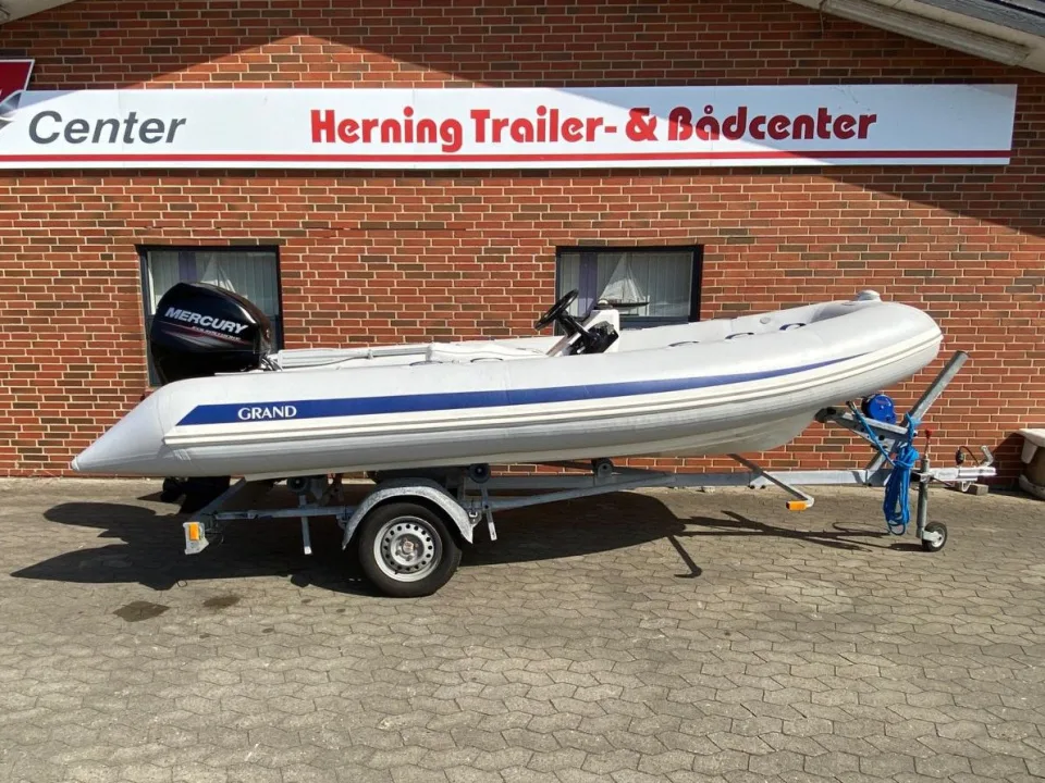 Grand S470 rib m/jockeypult m/Mercury F40 hk E used - photo 1