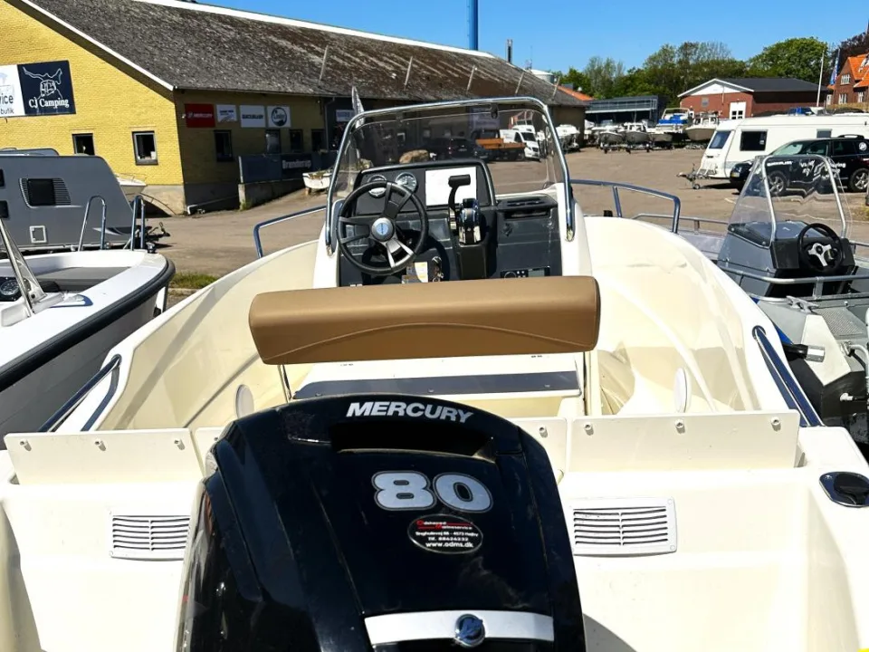 Quicksilver 505 Open – Næsten ny, kun 32,6 timer på gebraucht - Foto 1