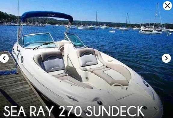 Sea Ray 270 Sundeck usato - foto 1