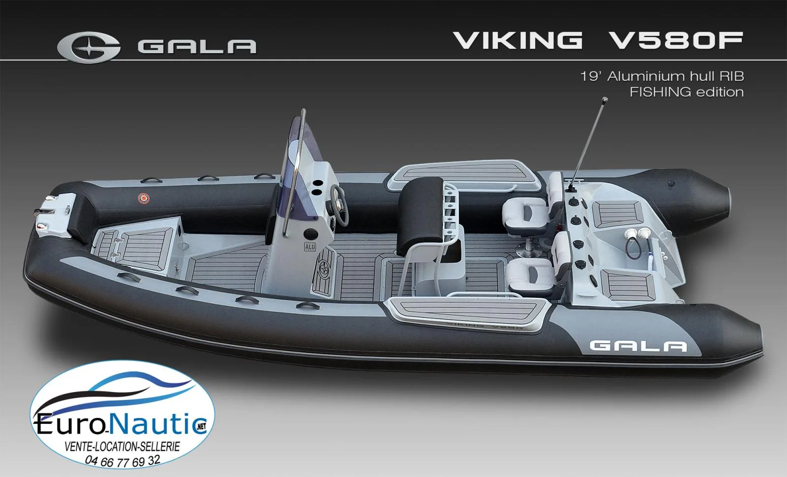 Gala Boats V580f gebraucht - Foto 1