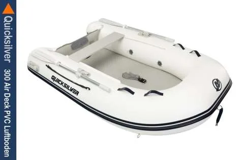 Quicksilver Inflatables 300 Air Deck PVC Luftboden usato - foto 1
