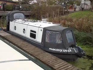 Muscovy Duck 29ft Sea Otter 2012 Aluminium Narrowboat Excellent Order usato - foto 1