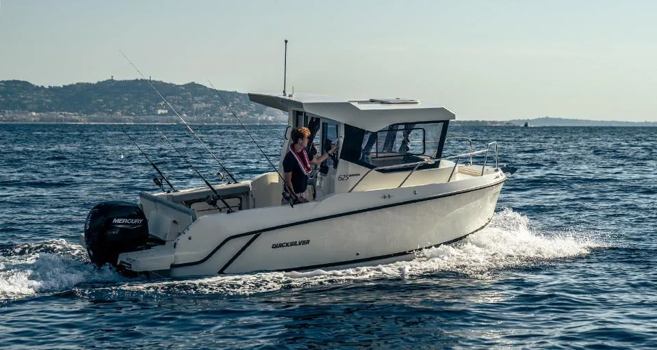 Quicksilver 625 pilothouse neuf destockage avec 115 cv used - photo 1