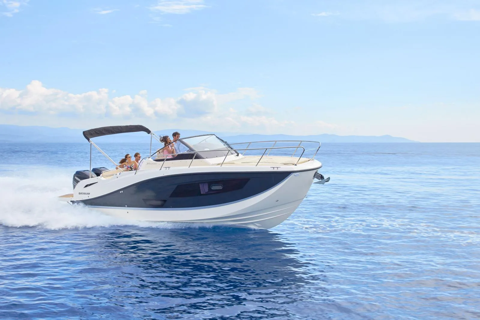 Quicksilver Activ 875 sundeck tout equipe pret a partir used - photo 1