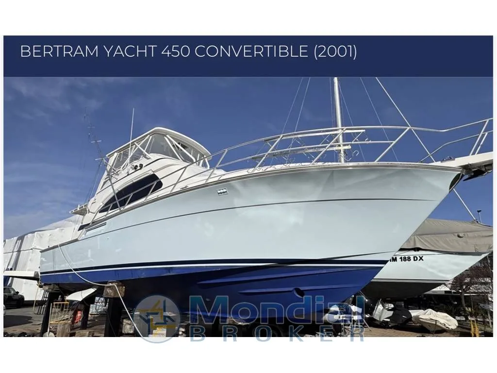 Bertram 450 Convertible used - photo 1
