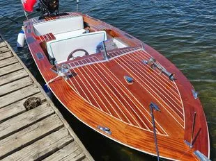 Mahogany Built ZIP Speedboat usato - foto 1