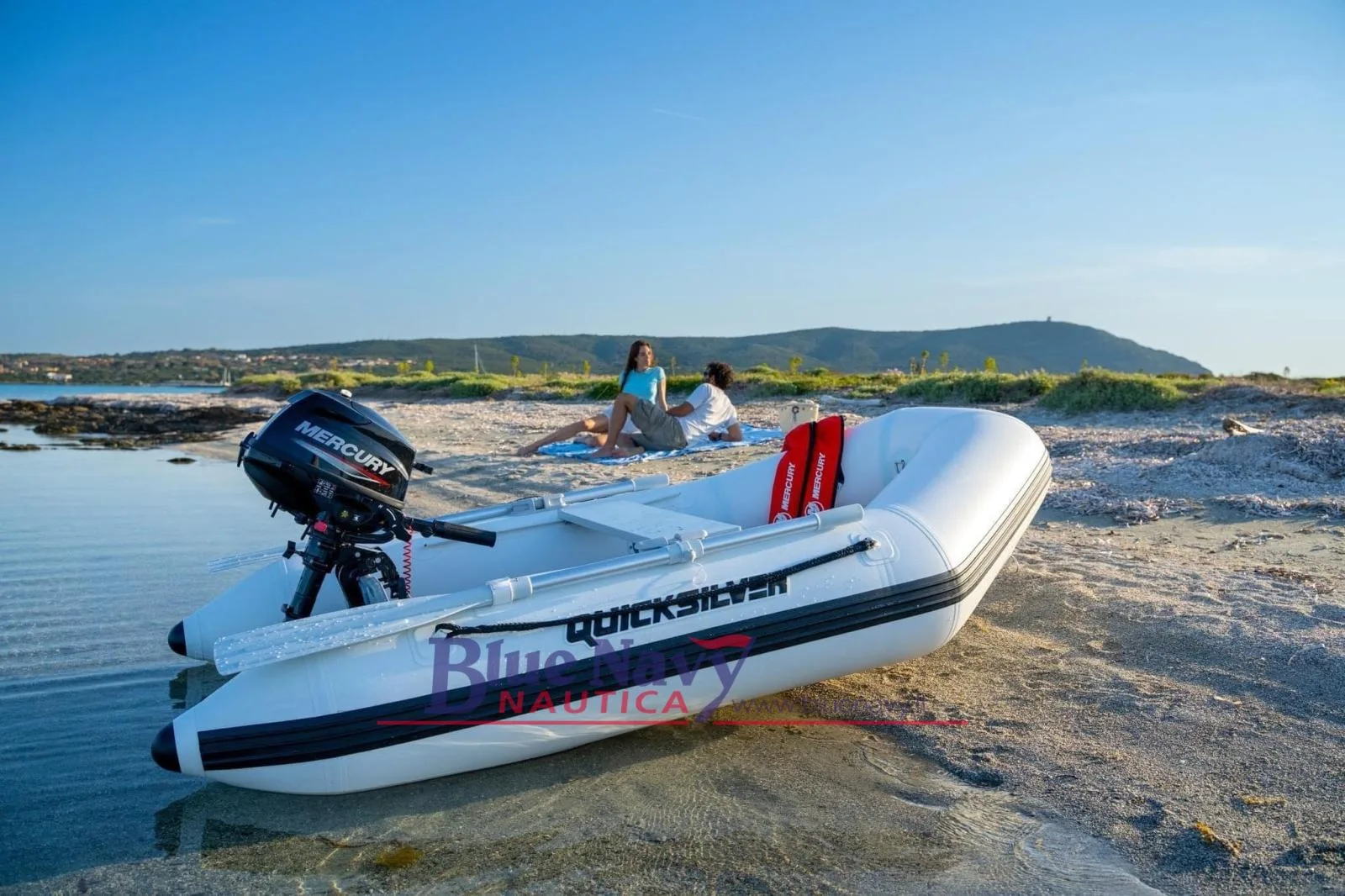 Quicksilver Gommone 2,40mt - pagliolo gonfiabile used - photo 1