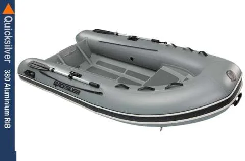 Quicksilver Inflatables 380 Aluminium RIB PVC usato - foto 1