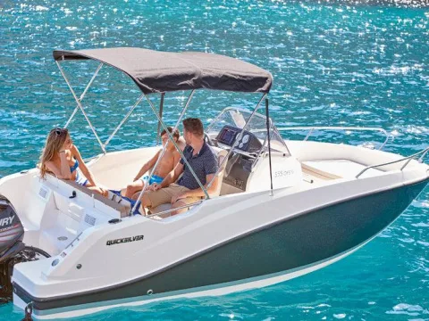 Quicksilver 555 Open/Mercury 115CV gebraucht - Foto 1