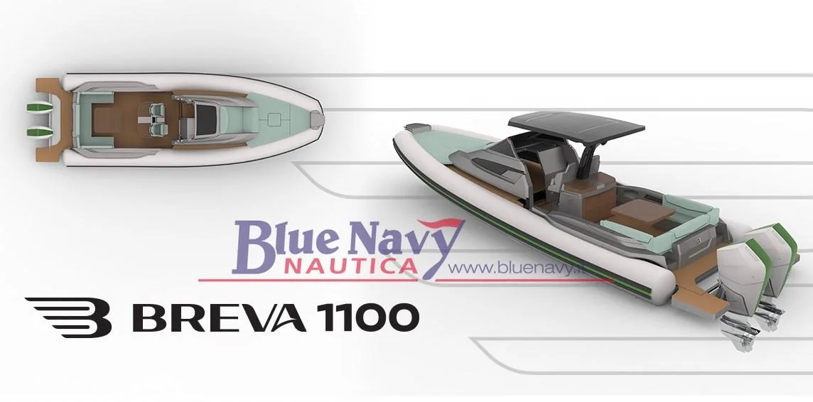 Breva 1100- maxi-rib 11m (cabina, fino a 800 hp) gebraucht - Foto 1