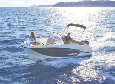 Quicksilver 555 Open + Mercury F80 SUR COMMANDE gebraucht - Foto 1