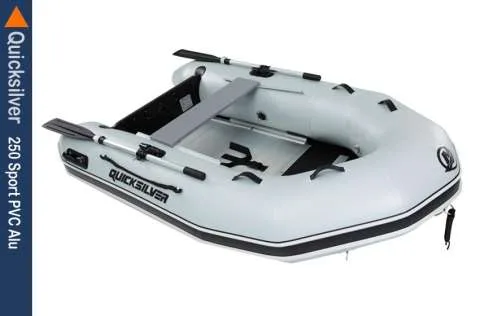 Quicksilver Inflatables 250 Sport PVC AluBoden usato - foto 1