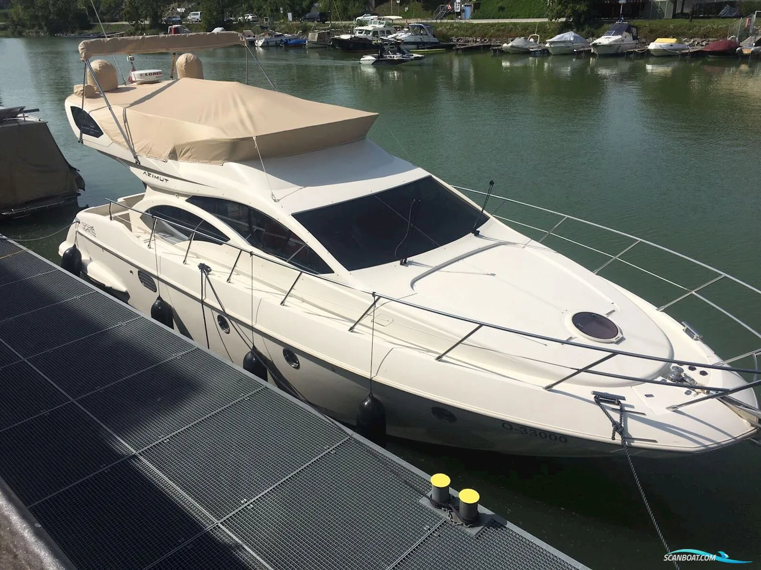 Azimut 43 Fly - BJ. 2007 - Nur 400 Bstd gebraucht - Foto 1