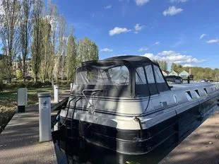 Viking widebeam canal boat gebraucht - Foto 1