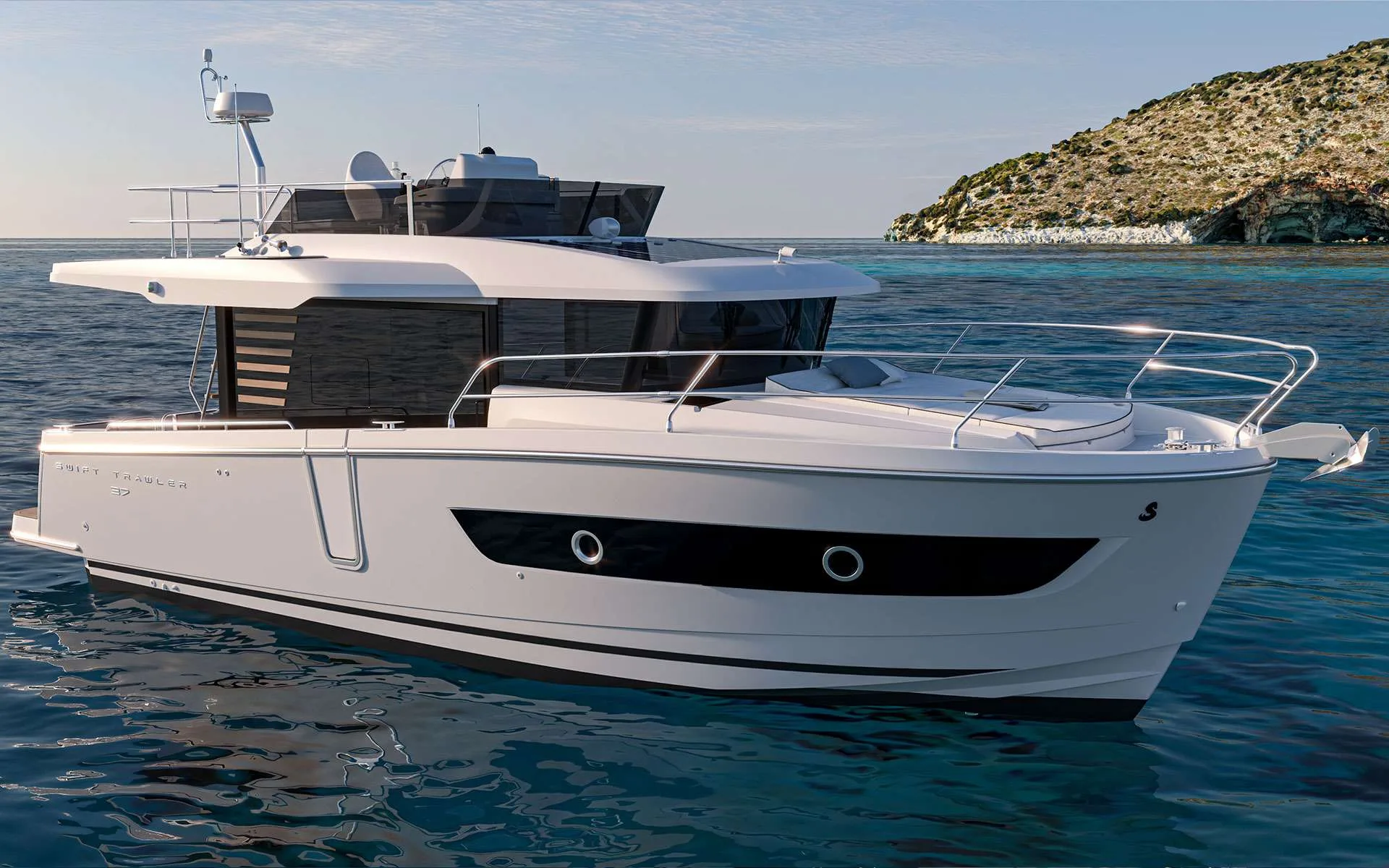 Beneteau SWIFT TRAWLER 37 FLY d'occasion - photo 1