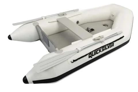 Quicksilver Inflatables 240 Tendy Air Deck PVC Luftboden usato - foto 1