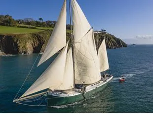 21St C coastal sailing Thames barge used - photo 1