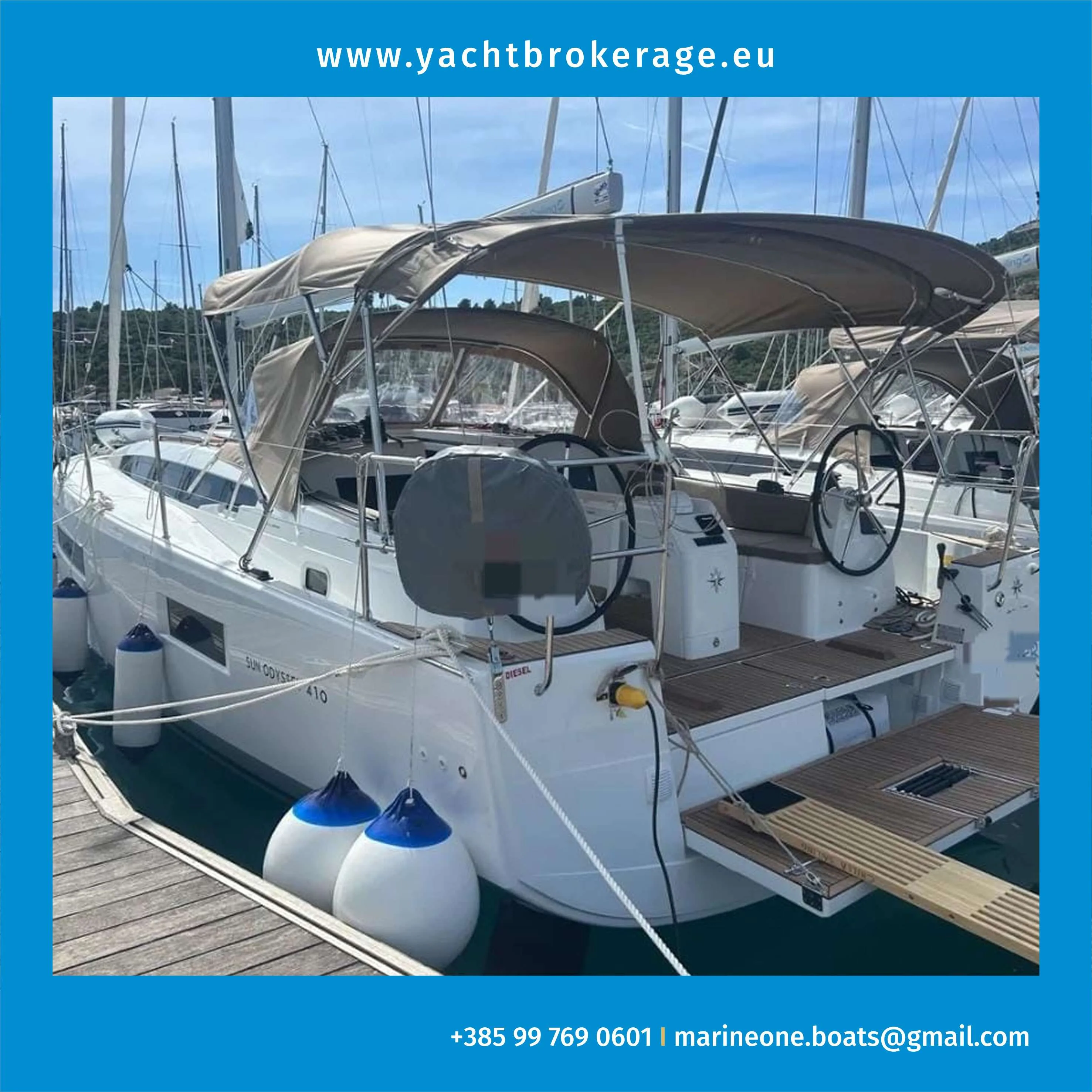 Jeanneau SUN ODYSSEY 410 d'occasion - photo 1 Jeanneau SUN ODYSSEY 410 d'occasion - photo 1