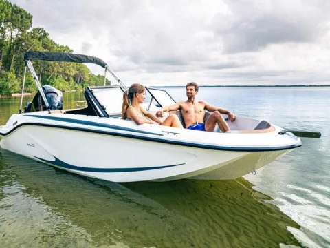 Quicksilver 525 aXess/Mercury 8CV injection/prêt à n gebraucht - Foto 1