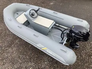Zar mini RIB 11 3.3m Jockey Console RIB + Suzuki Outboard used - photo 1