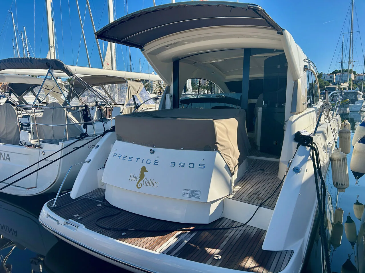 Prestige Jeanneau Prestige 390 S + Hafenplatz - Mallorca used - photo 1