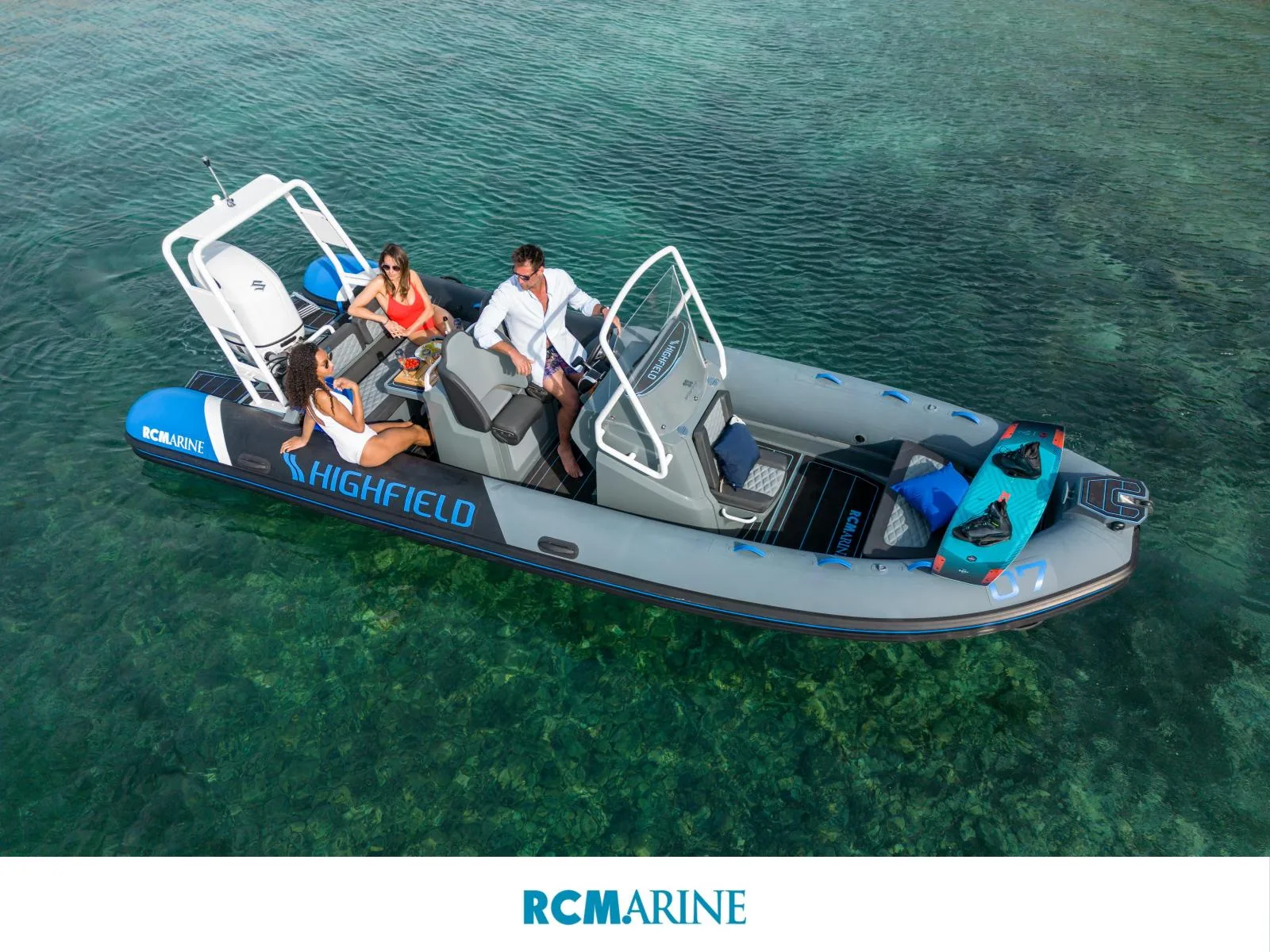 Highfield Patrol 660 rcmarine used - photo 1