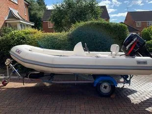 Avon 4.01 RIB with Mercury 50hp Outboard gebraucht - Foto 1