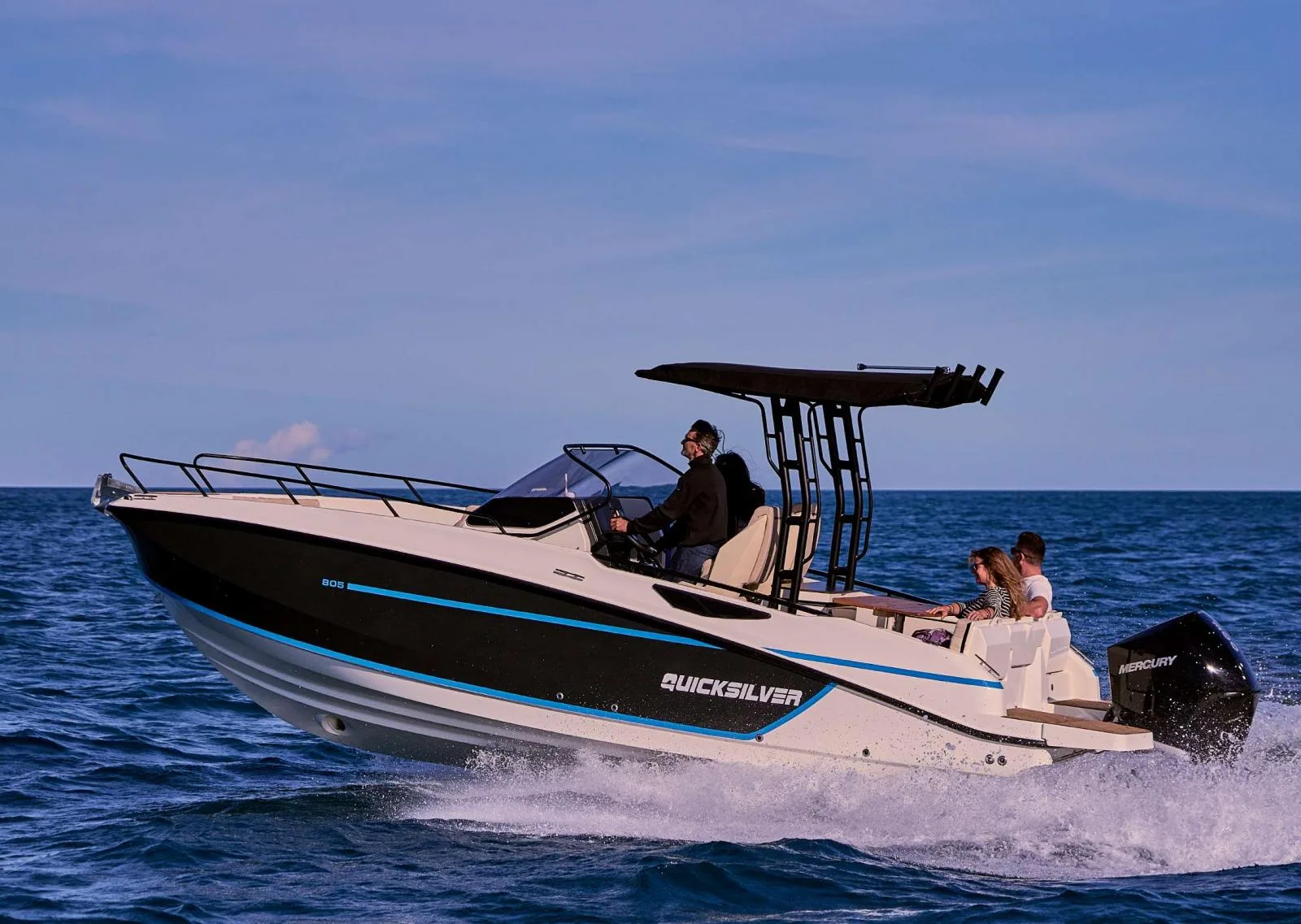 Quicksilver Activ 805 open pret a partir et equipe 225 cv used - photo 1