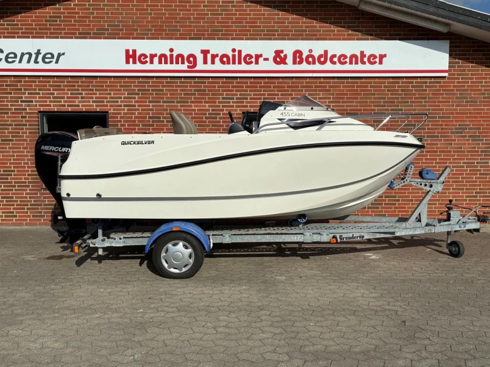 Quicksilver Activ 455 Cabin m/Mercury F60 hk EFI 4-t gebraucht - Foto 1