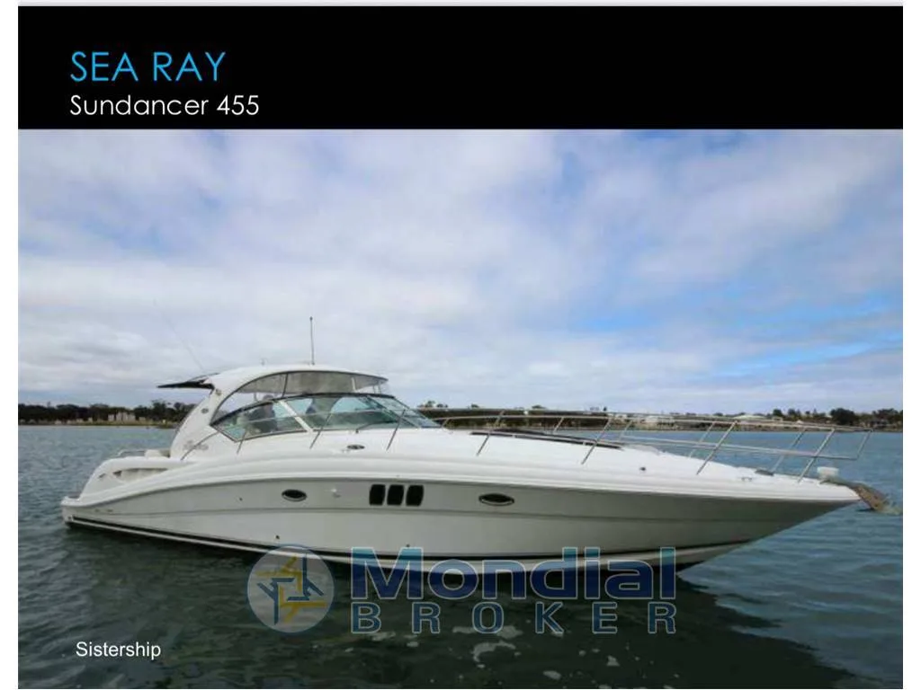 Sea Ray 455 DA SUNDANCER used - photo 1
